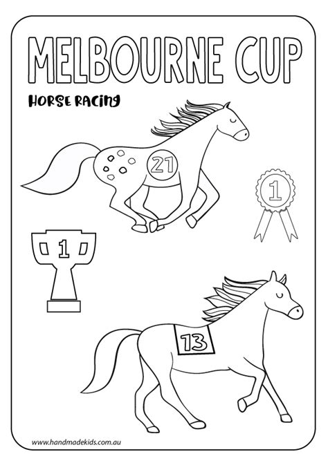 melbourne cup printables